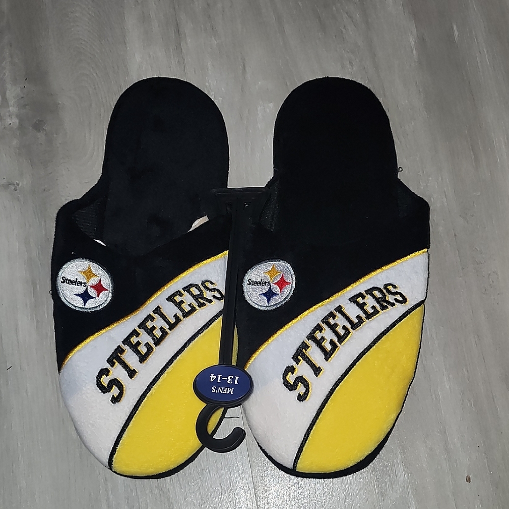Pittsburgh Steelers Men's Foco Slippers